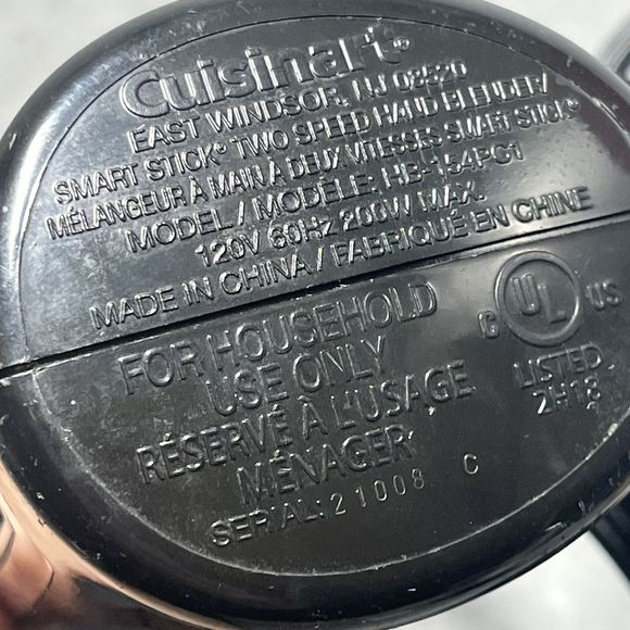 Cuisinart Smart Stick HB154PC1 Hand‎ Blender Motor Replacement Part TESTED Works - Picture 5 of 6